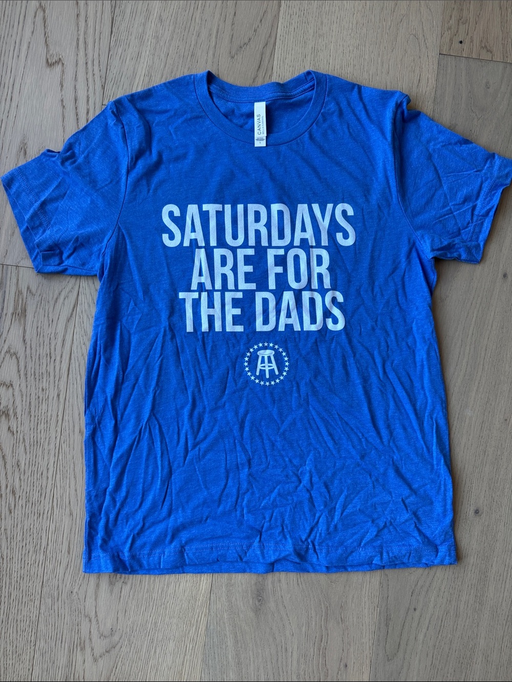 Barstool Sports Short-Sleeve Tee Men’s Large Saturdays Are For The Dads